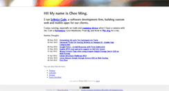 Desktop Screenshot of cheeming.com