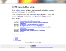 Tablet Screenshot of cheeming.com